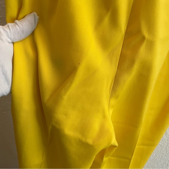 NWT Vintage Premier Collection Canary Yellow & Black Classic Suit Jacket & Pants - Picture 16 of 16